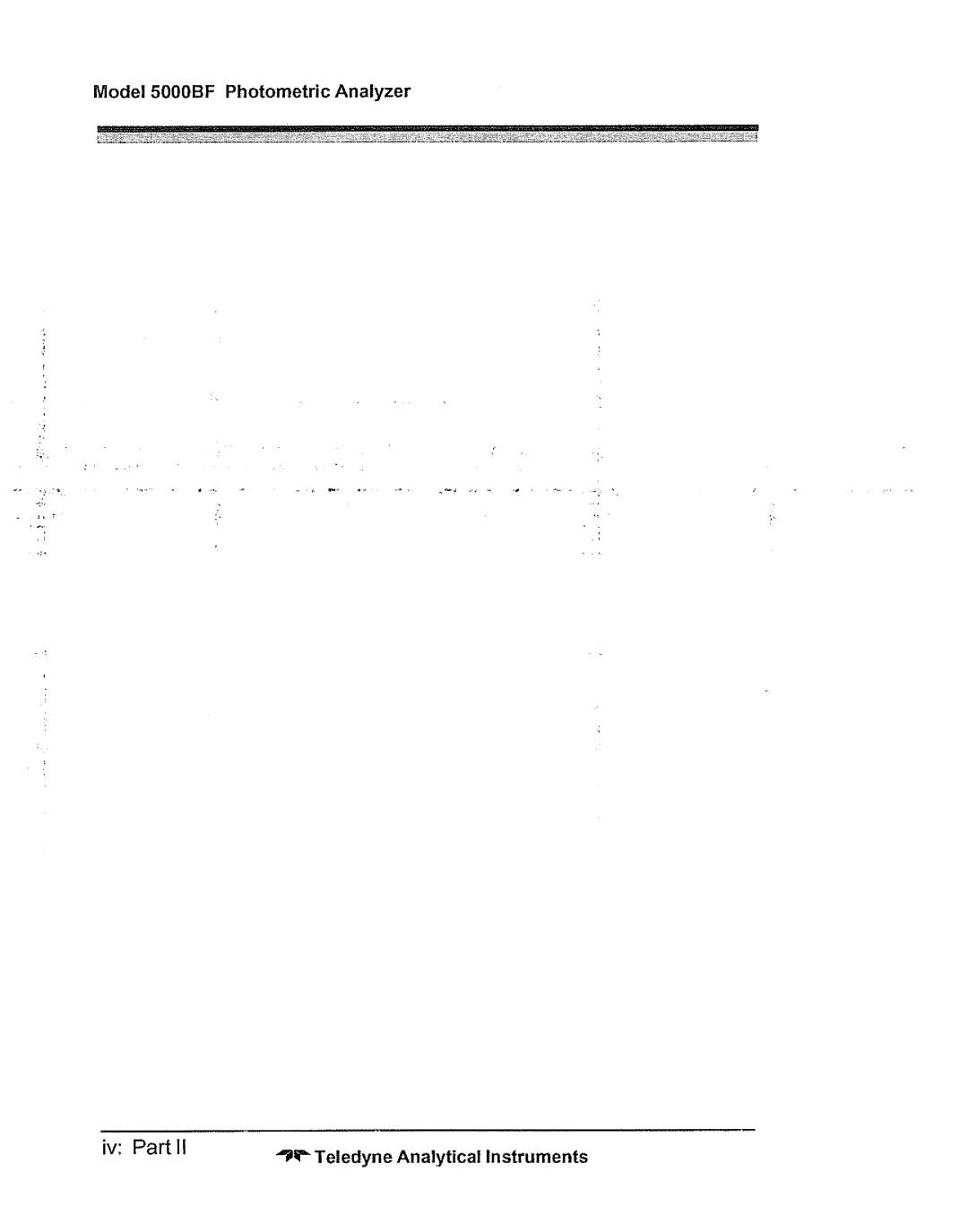 Teledyne 5000bf manual 