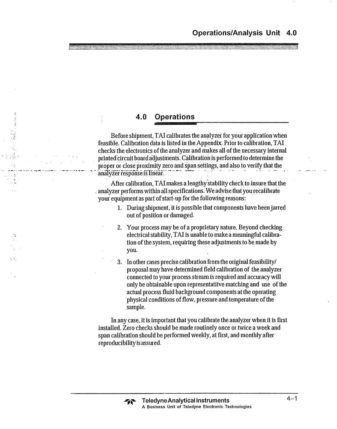 Teledyne 5000bf manual 