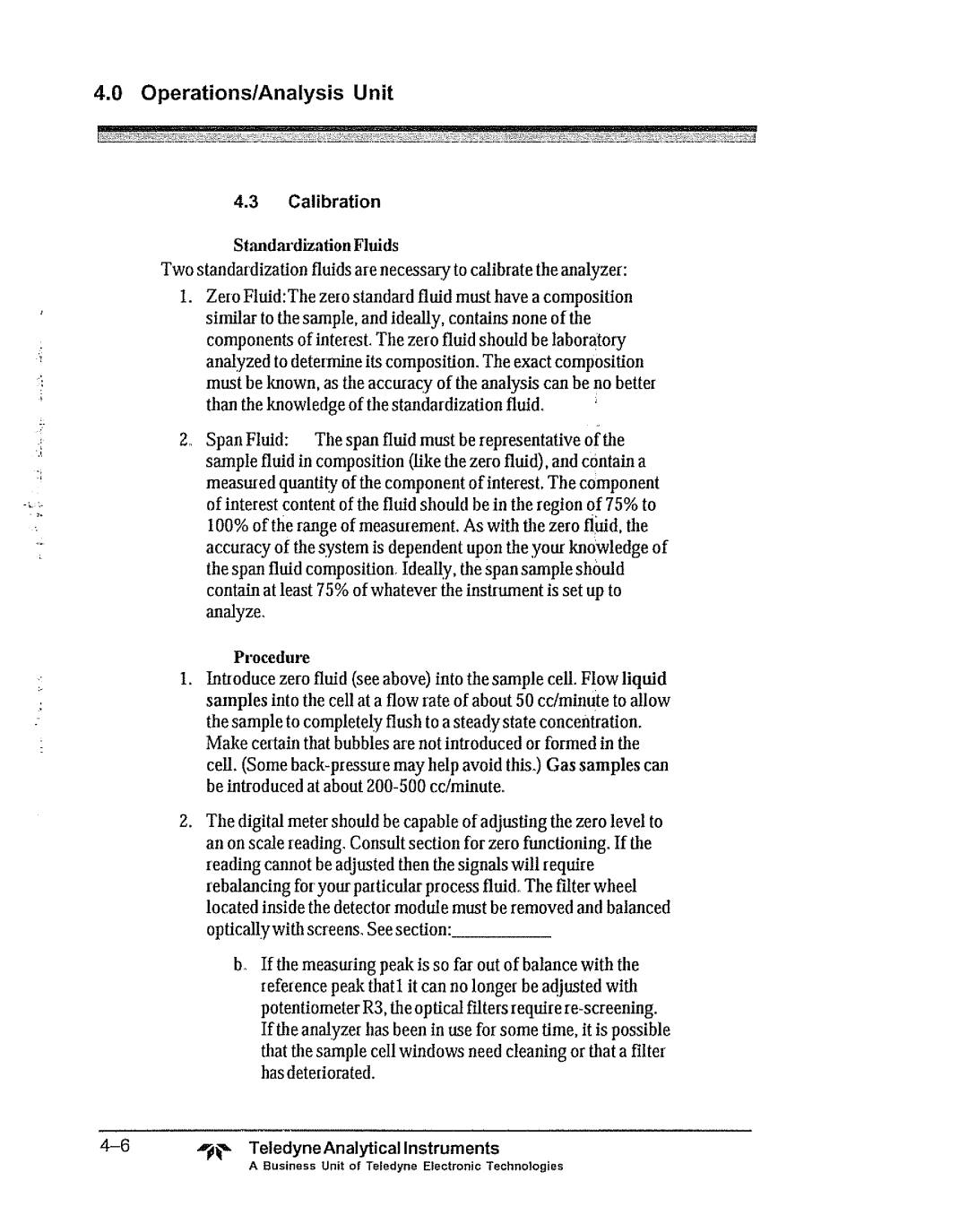 Teledyne 5000bf manual 