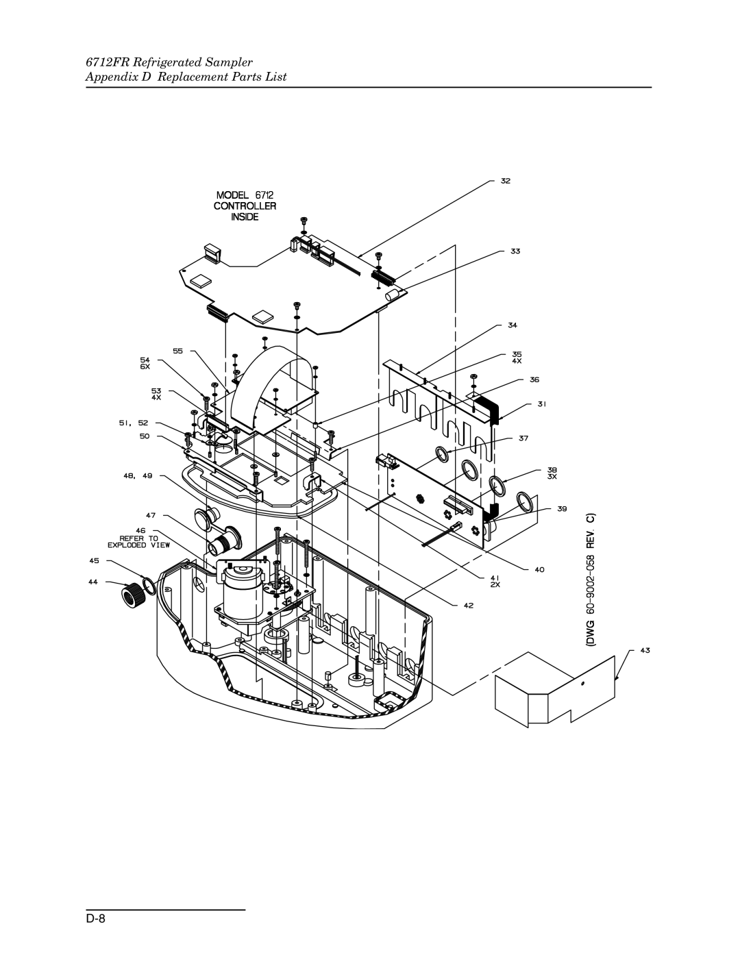 Teledyne 6712FR manual 