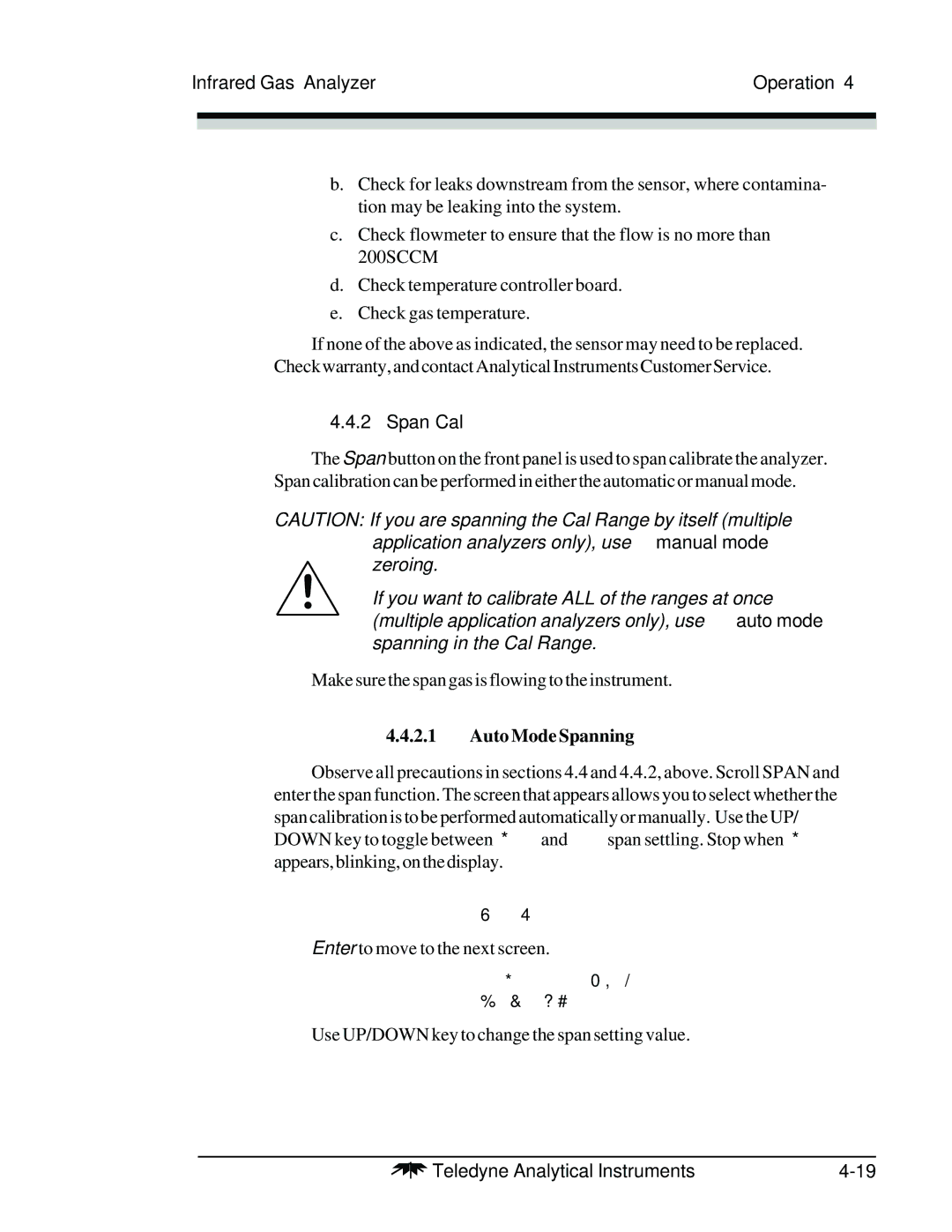Teledyne 7300A manual 
