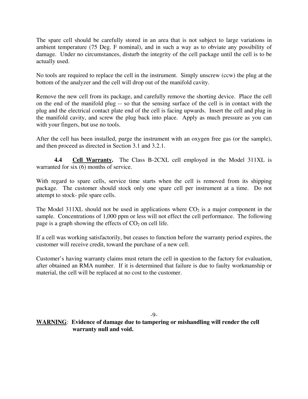 Teledyne ECO#02-0227 instruction manual 