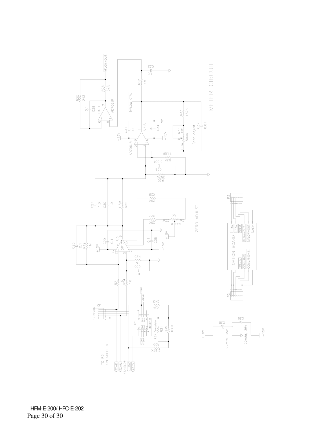 Teledyne instruction manual HFM-E-200/HFC-E-202 