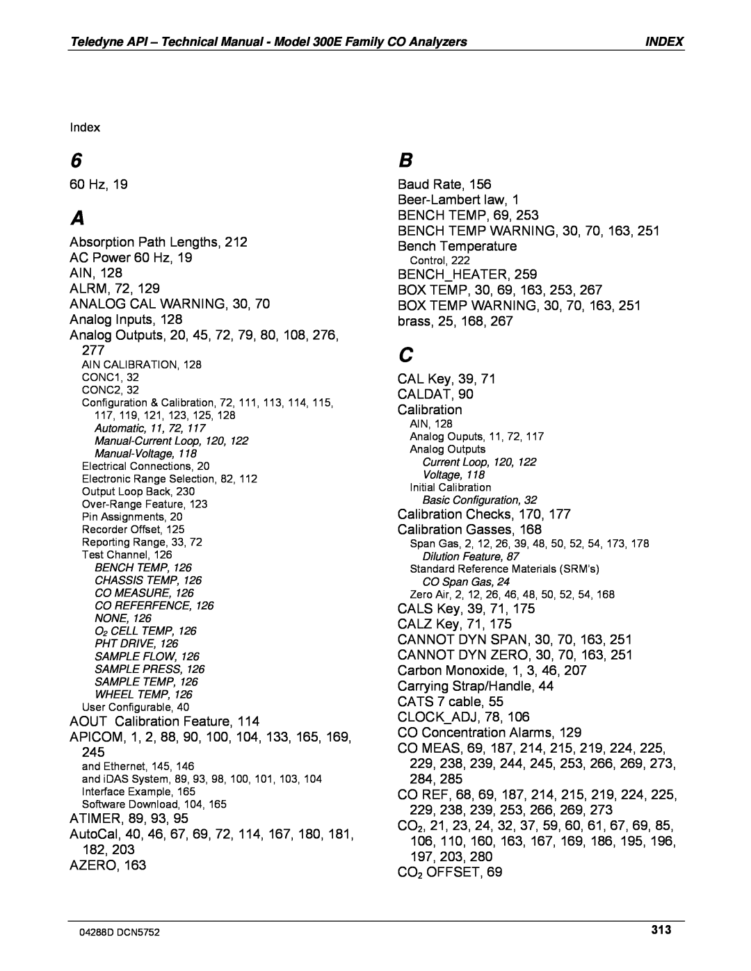 Teledyne M300EM operation manual 