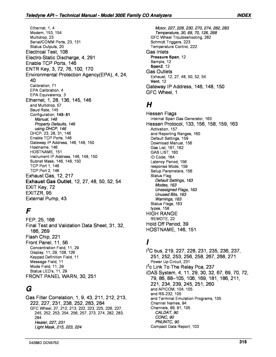 Teledyne M300EM operation manual 