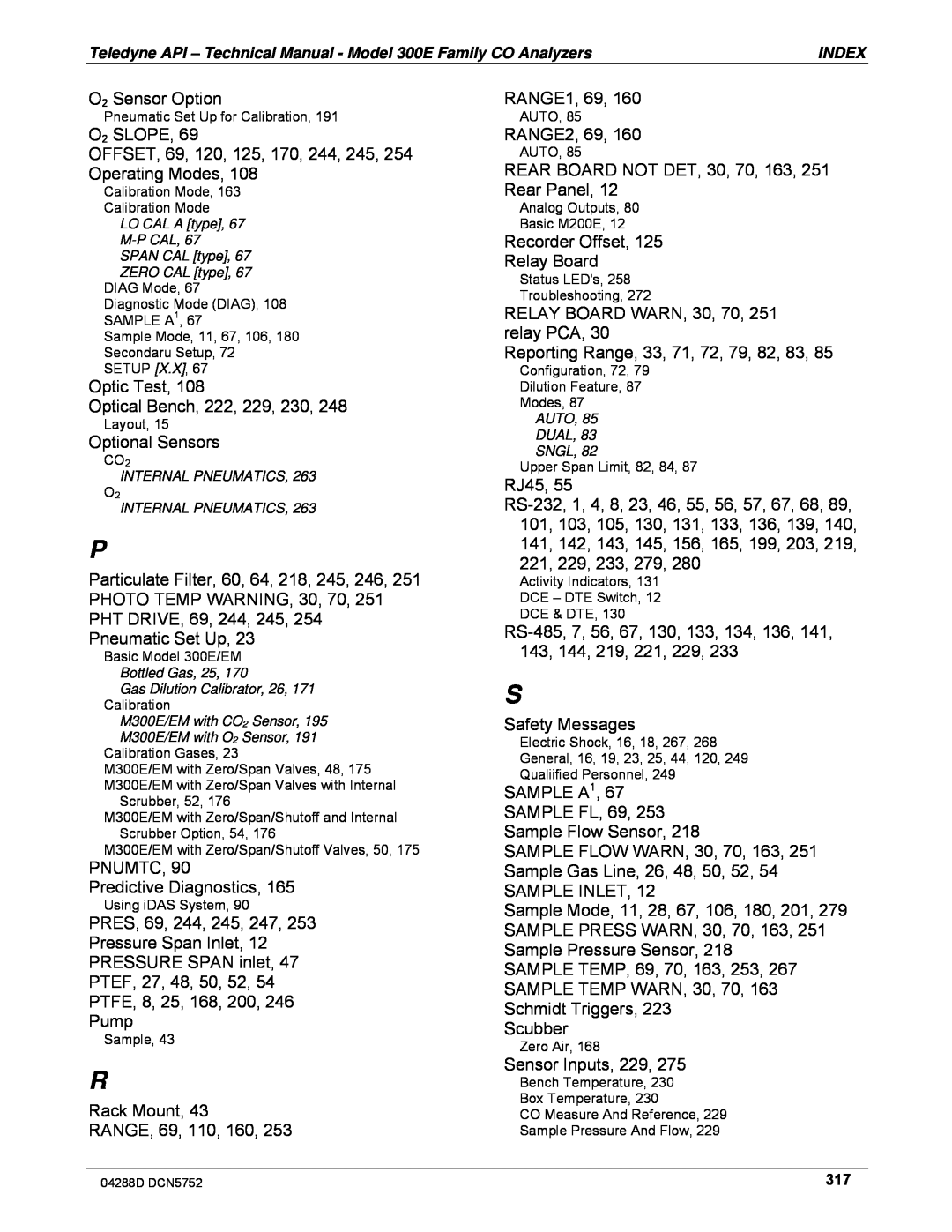 Teledyne M300EM operation manual 