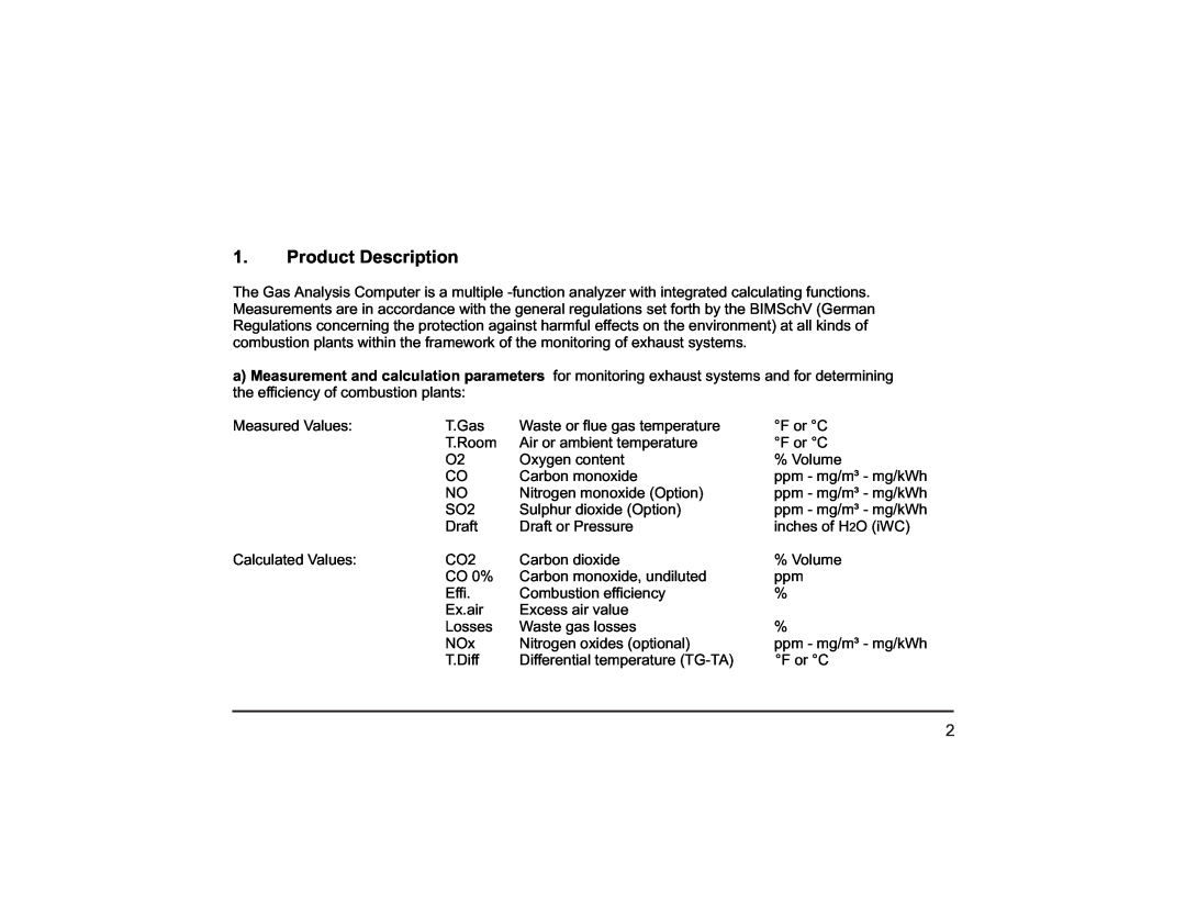 Teledyne PEM 9002 manual Product Description 