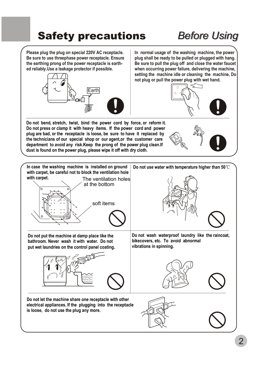 Telefunken TTL-700 manual Safety precautions 