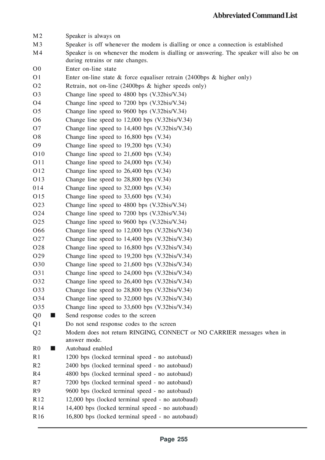 Telenetics 56 manual Answer mode 