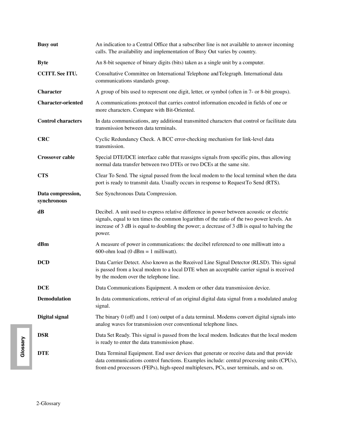 Telenetics V.34-SDC, 326X V.34, V.32bis Series manual Crc 