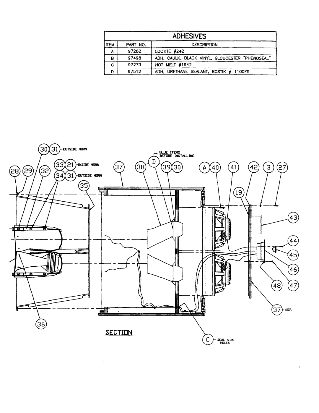 Telex 1135-2907 manual 