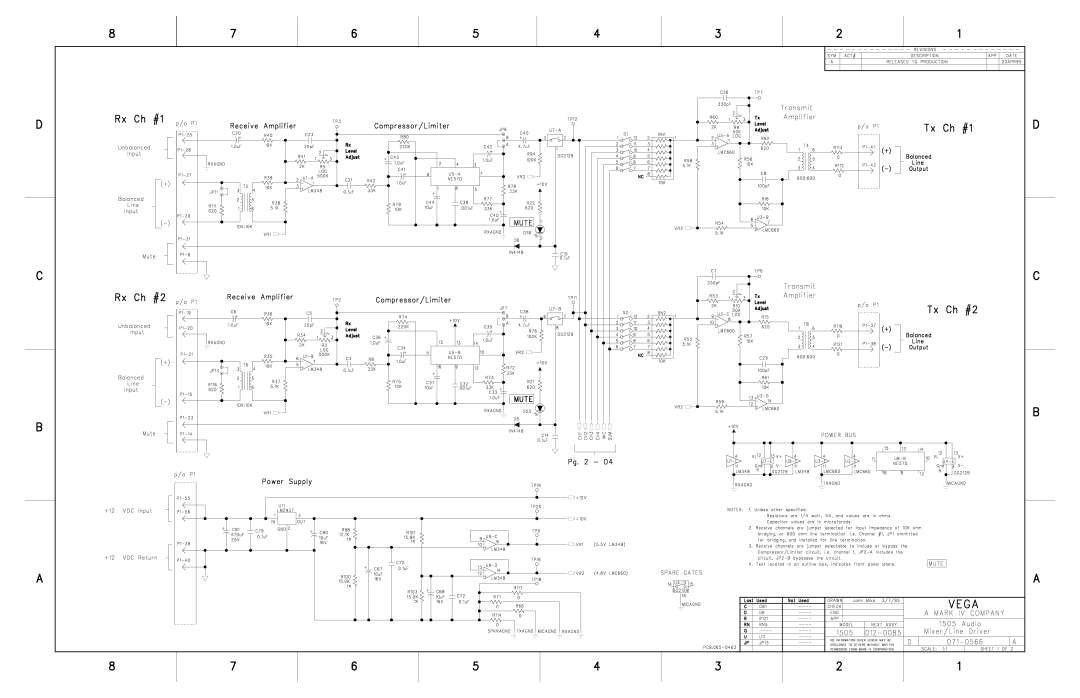 Telex 1505 service manual 