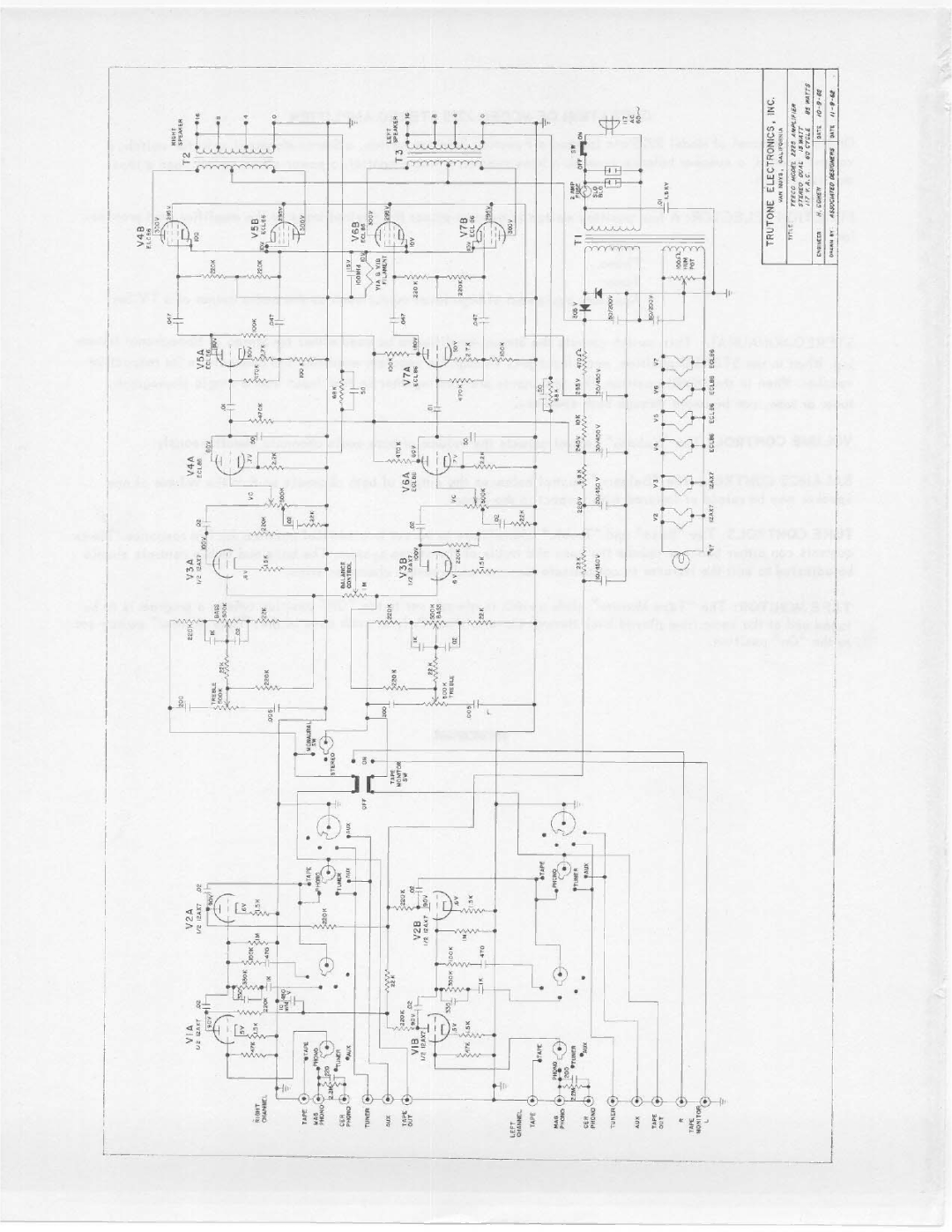 Telex 2225 manual 