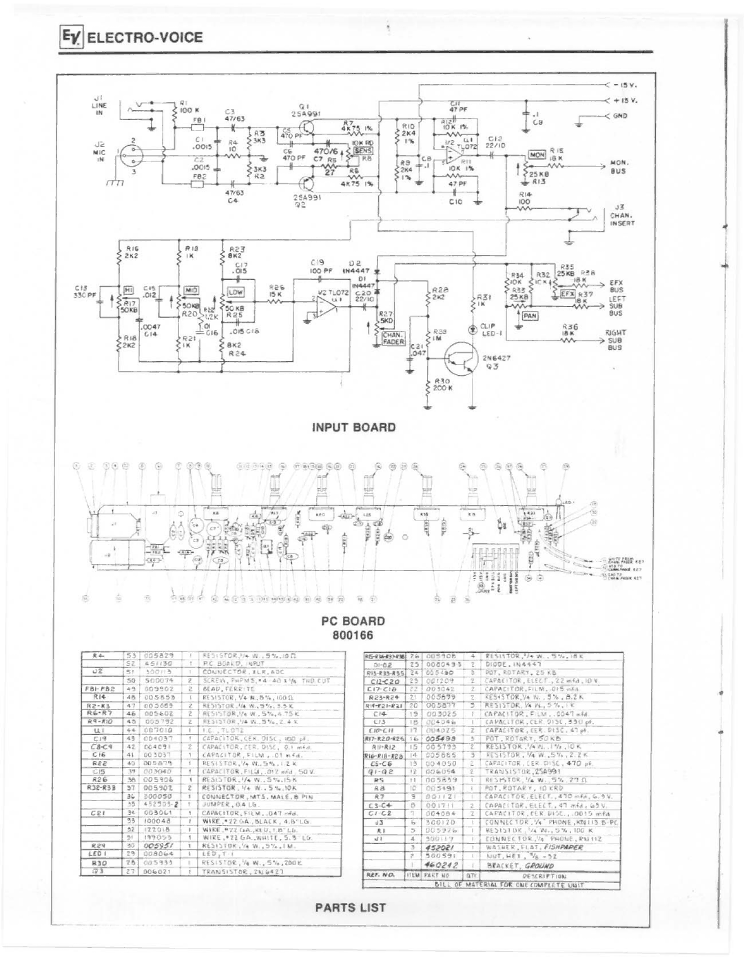 Telex 52 Series manual 