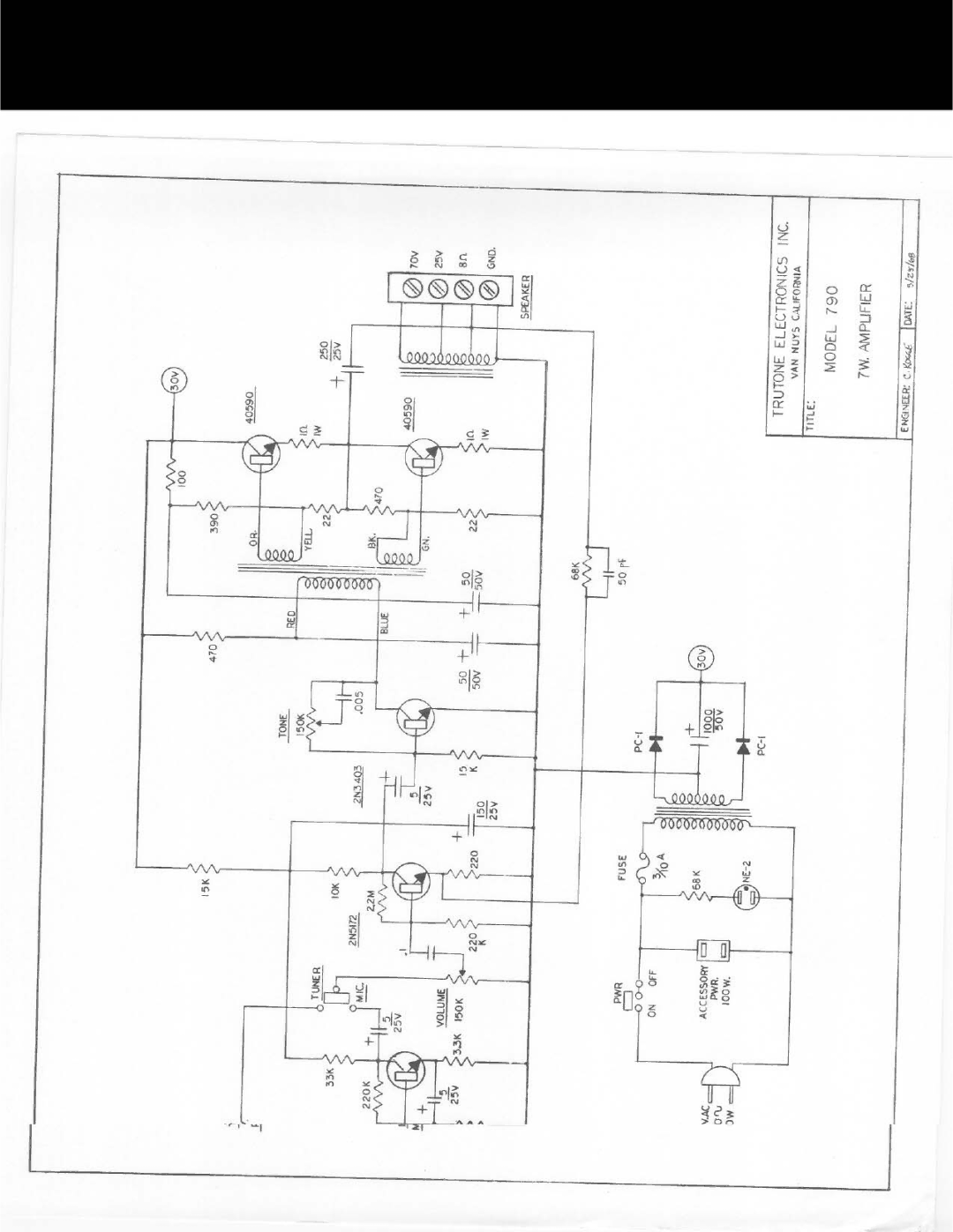 Telex 790 manual 