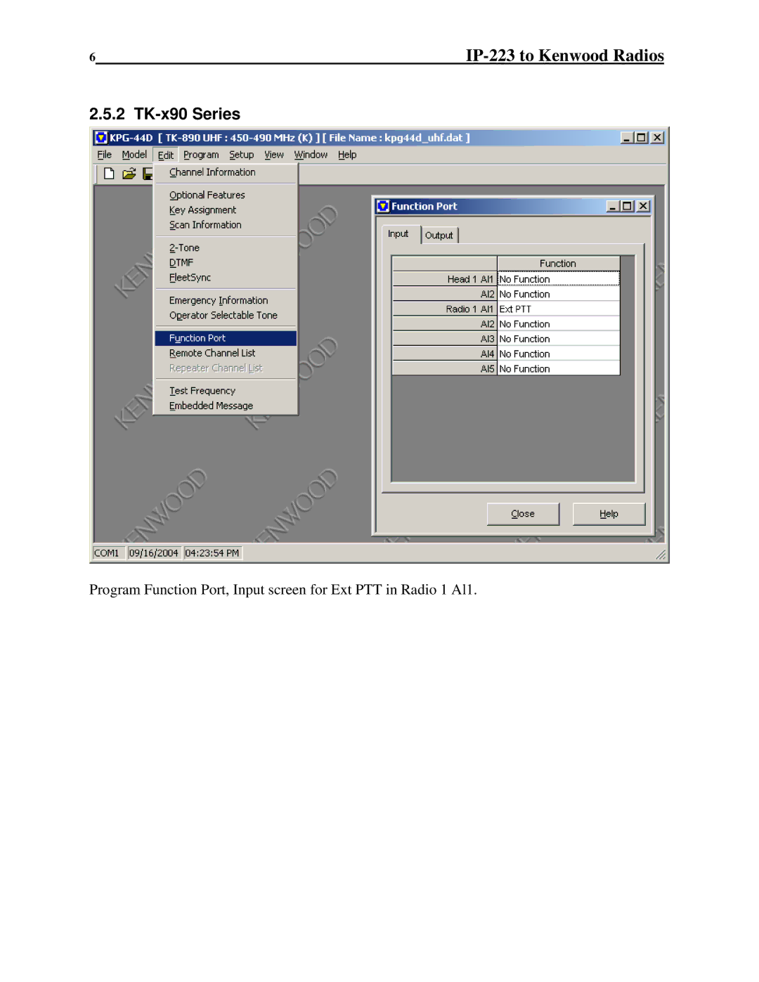 Telex 80 manual TK-x90 Series 