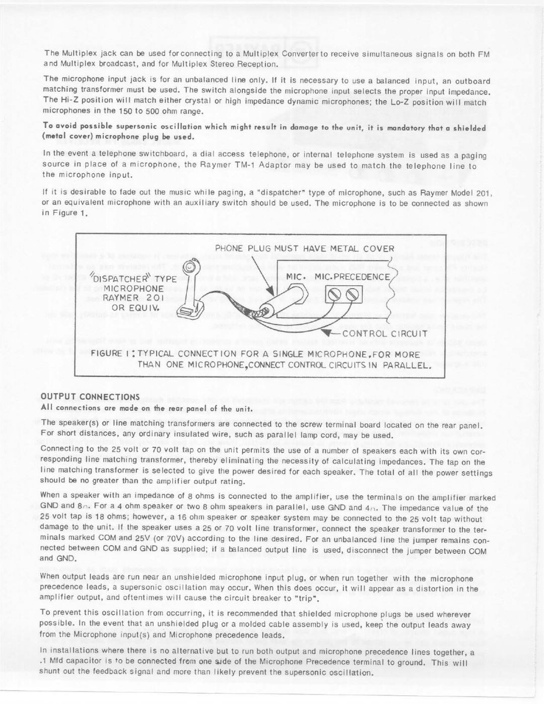 Telex 840-35 manual 