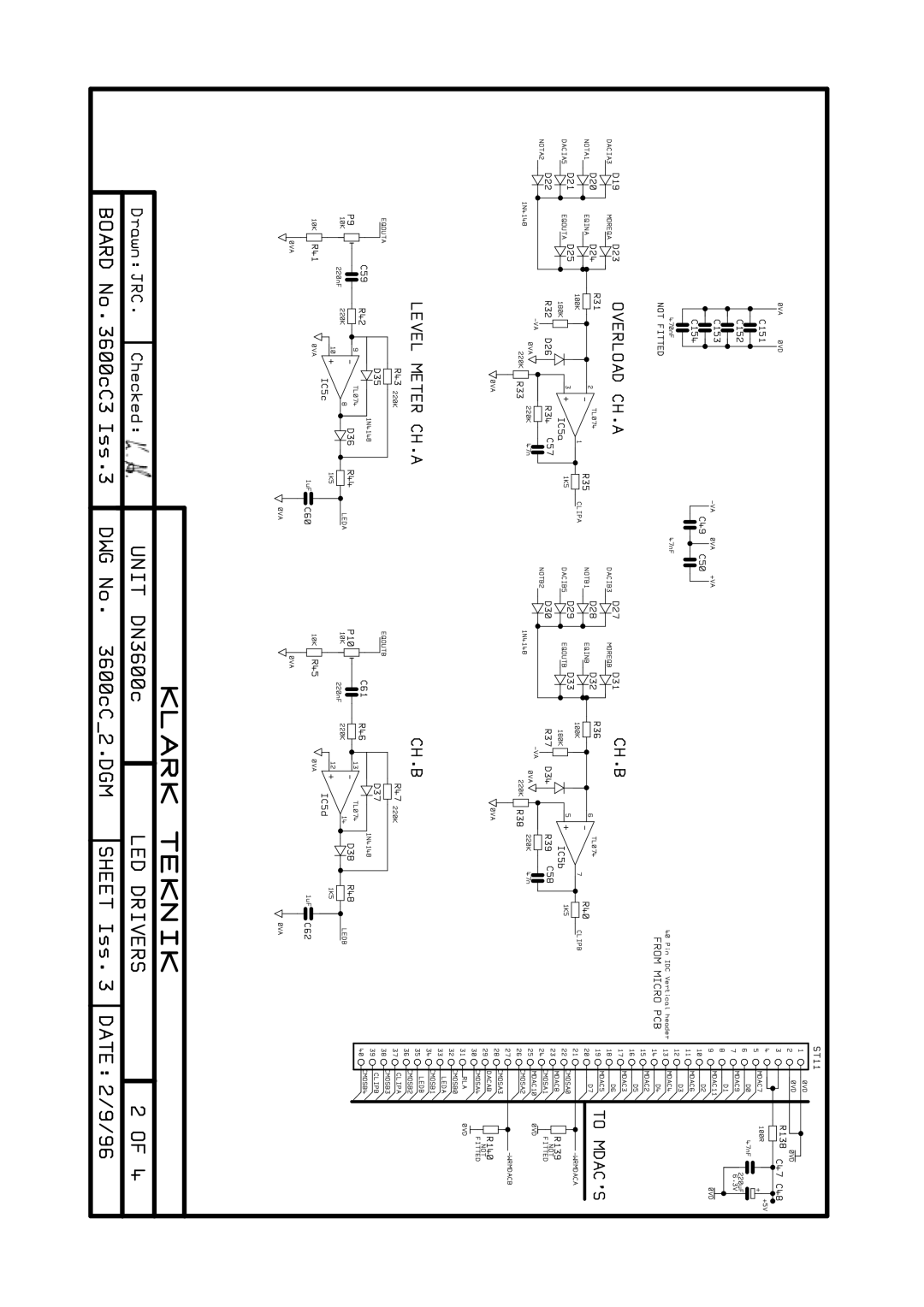 Telex DN3600C service manual 