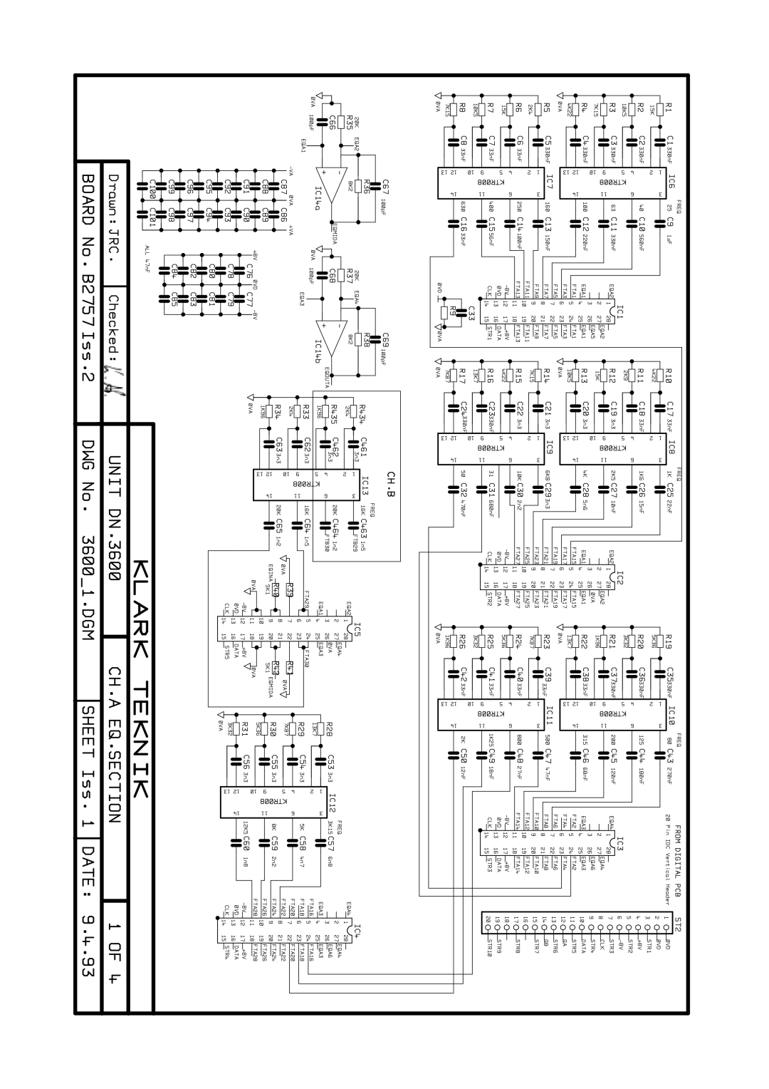 Telex DN3600C service manual 