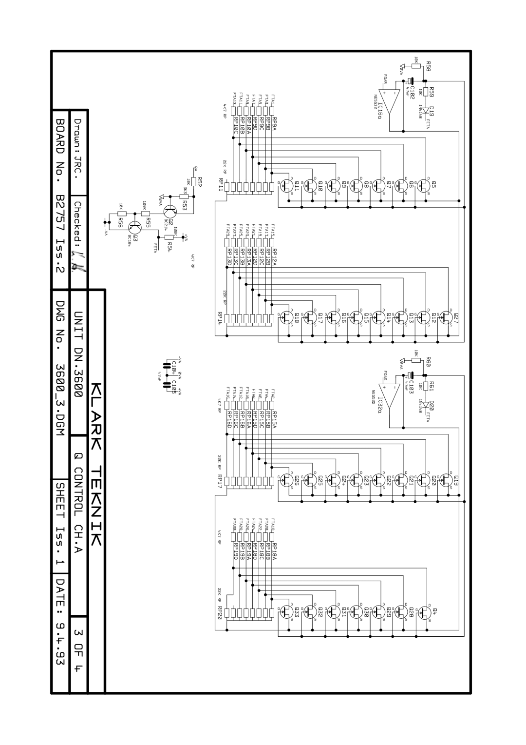 Telex DN3600C service manual 