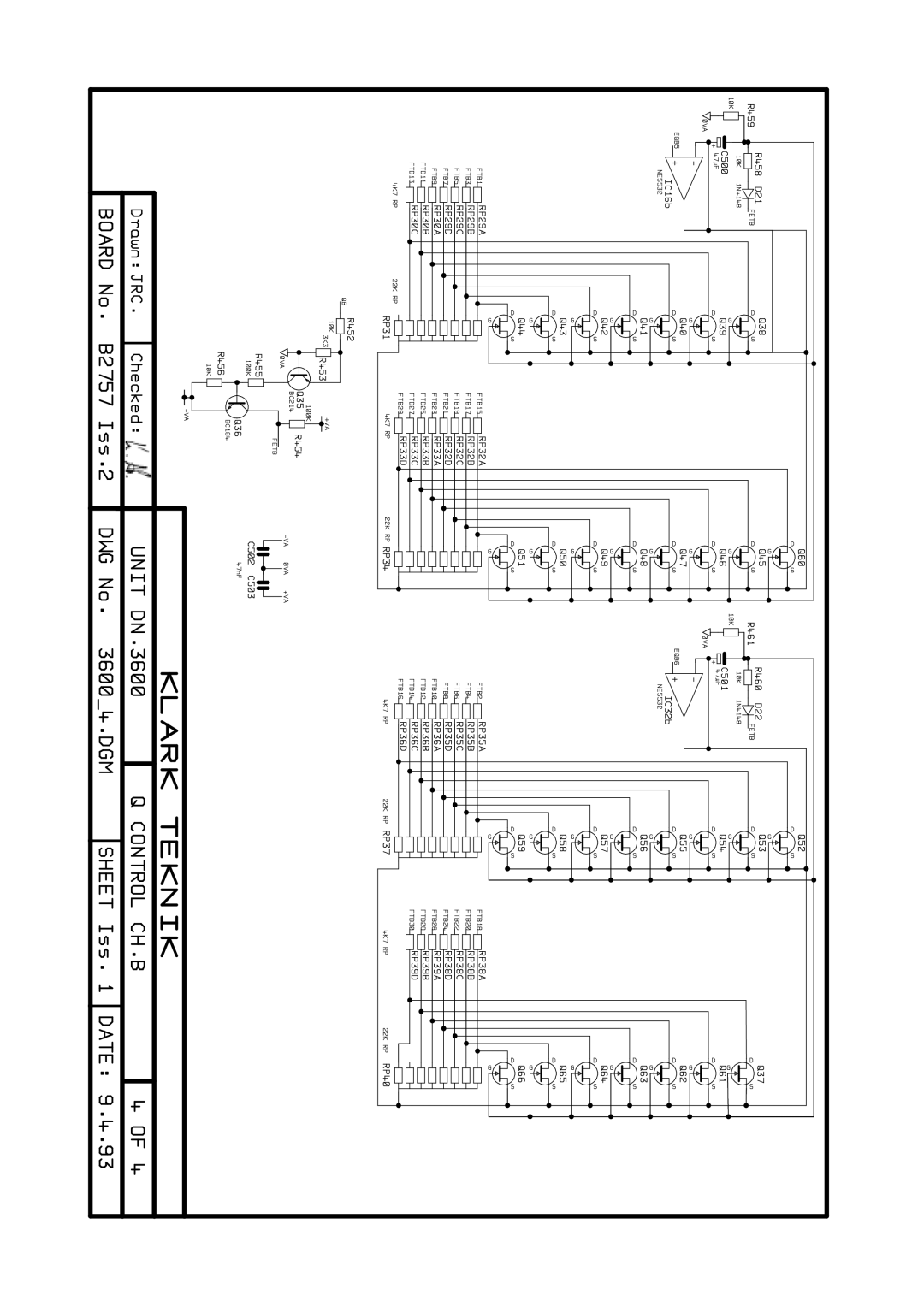 Telex DN3600C service manual 