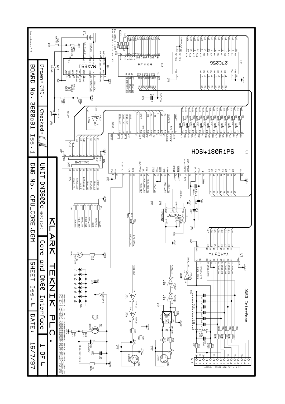 Telex DN3600C service manual 