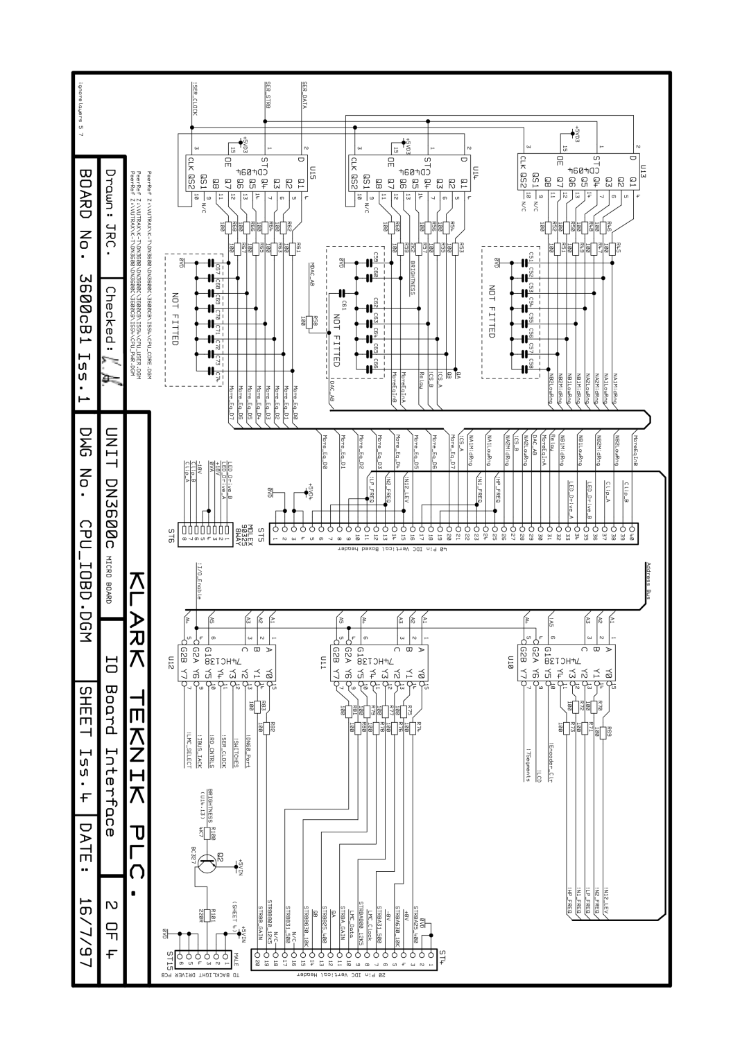 Telex DN3600C service manual 