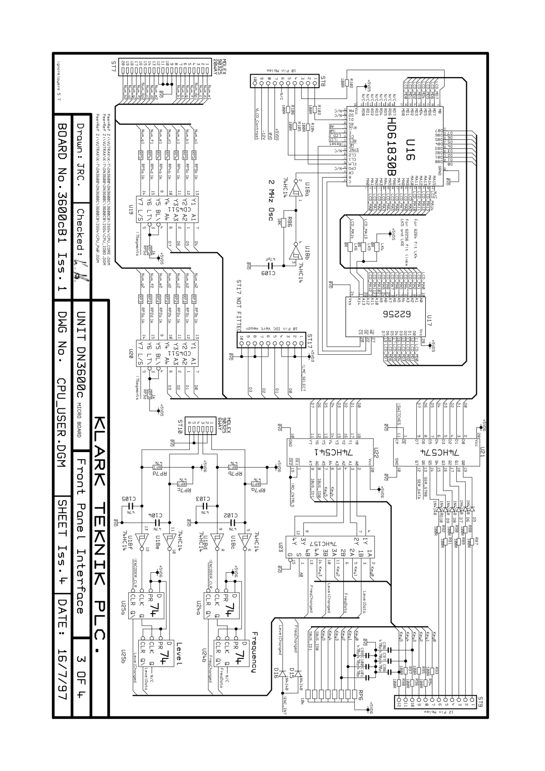 Telex DN3600C service manual 