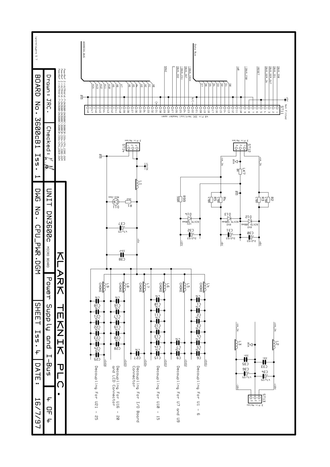 Telex DN3600C service manual 