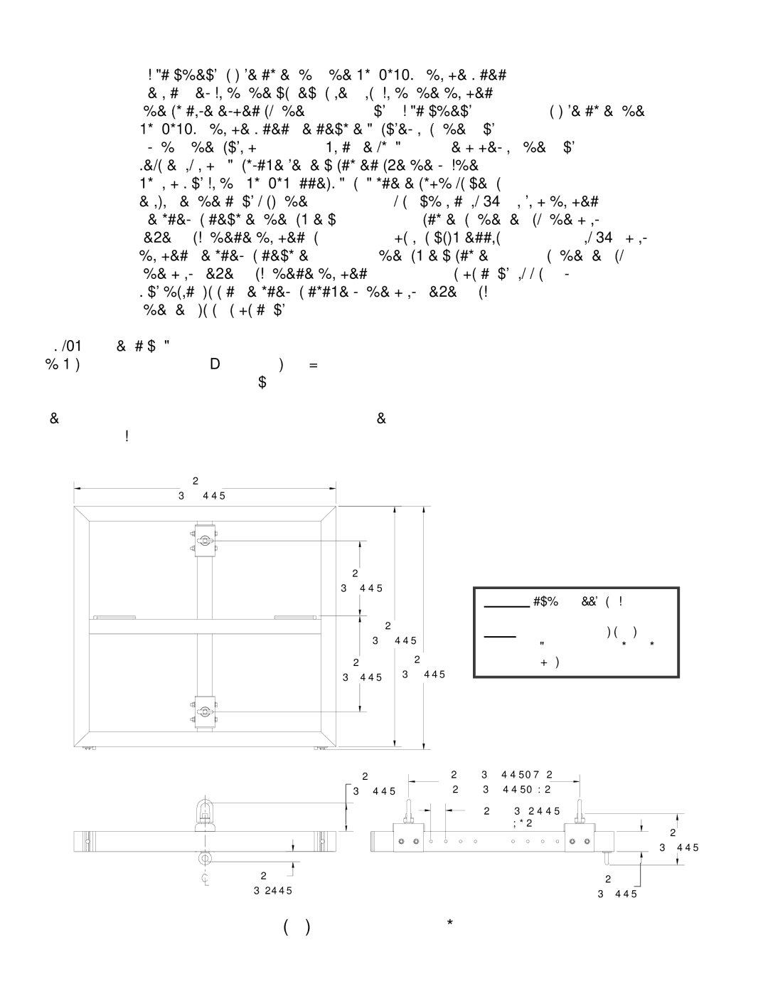 Telex ELECTRO-VOICE X-Line TM manual ATM Flyware X-Line Grid, ATM X-Line Grid Details 