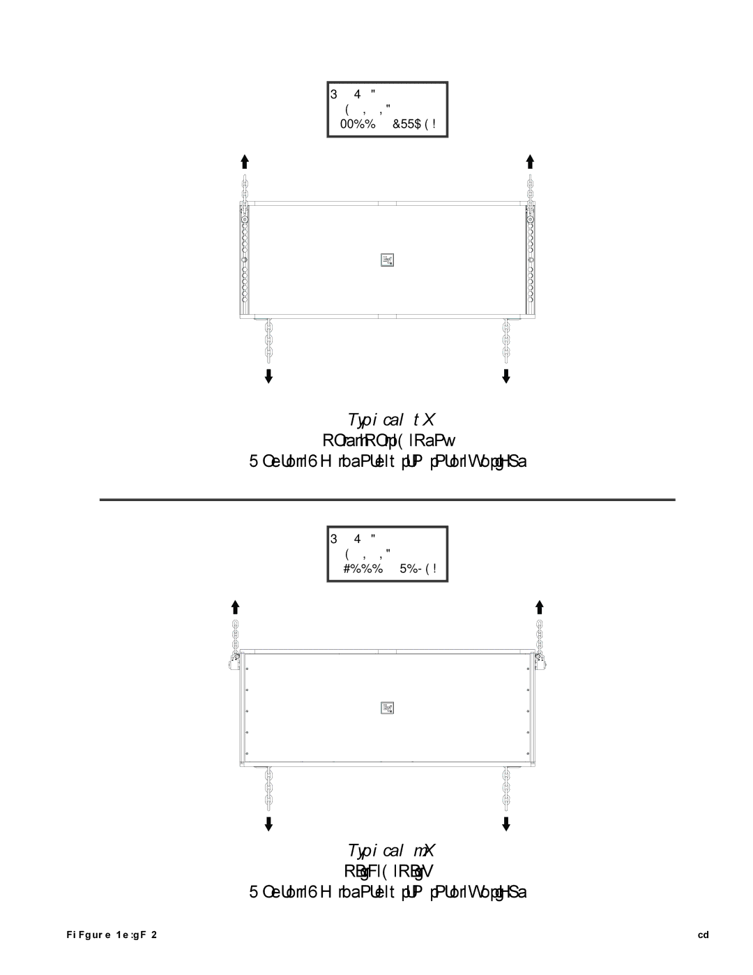 Telex ELECTRO-VOICE X-Line TM manual Xvls, Xvlt & Xsub Overall Enclosure Structural Ratings 