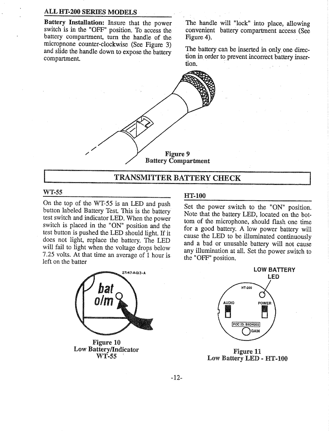 Telex FMR-70 manual 