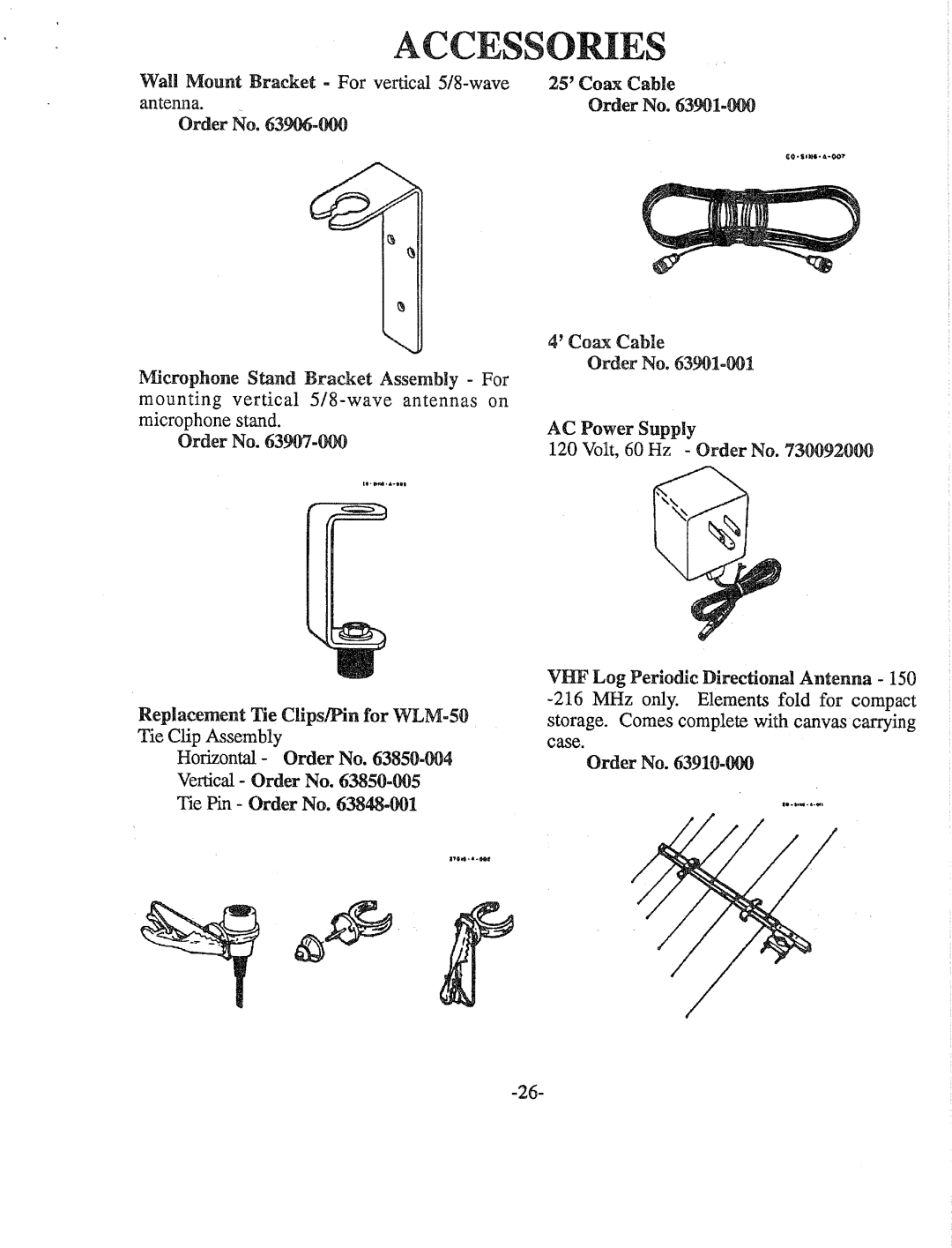 Telex FMR-70 manual 