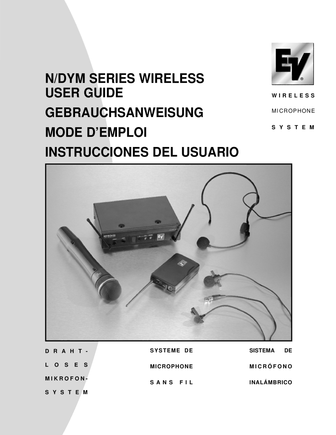 Telex N/DYM SERIES manual DYM Series Wireless User Guide 