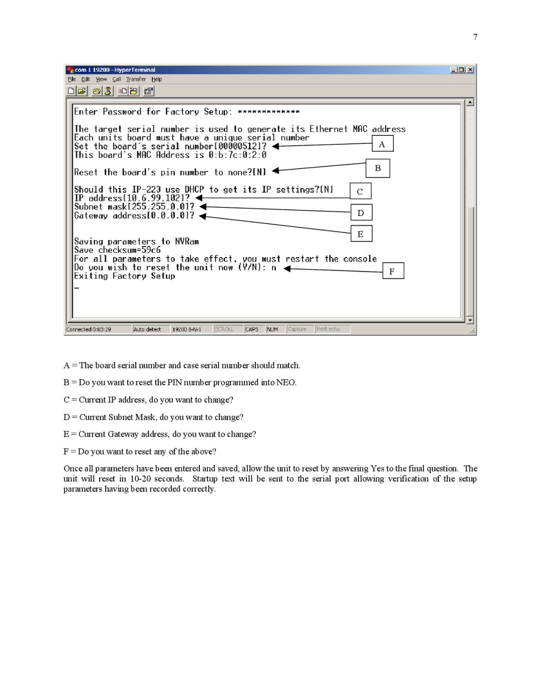 Telex NEO-10 technical manual 