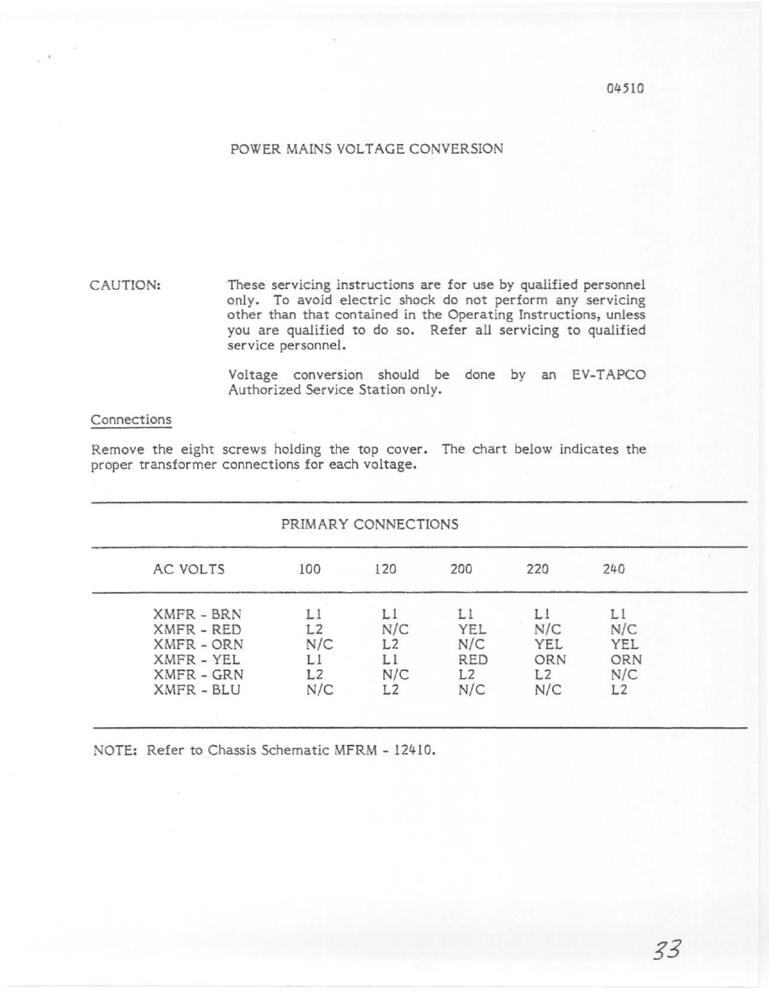 Telex PA-700 manual 