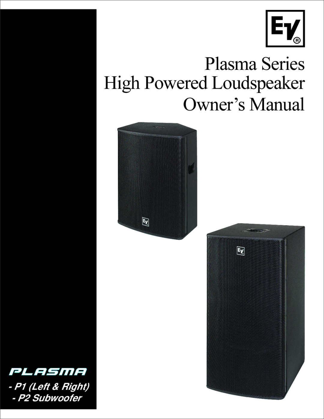 Telex Plasma Series manual 