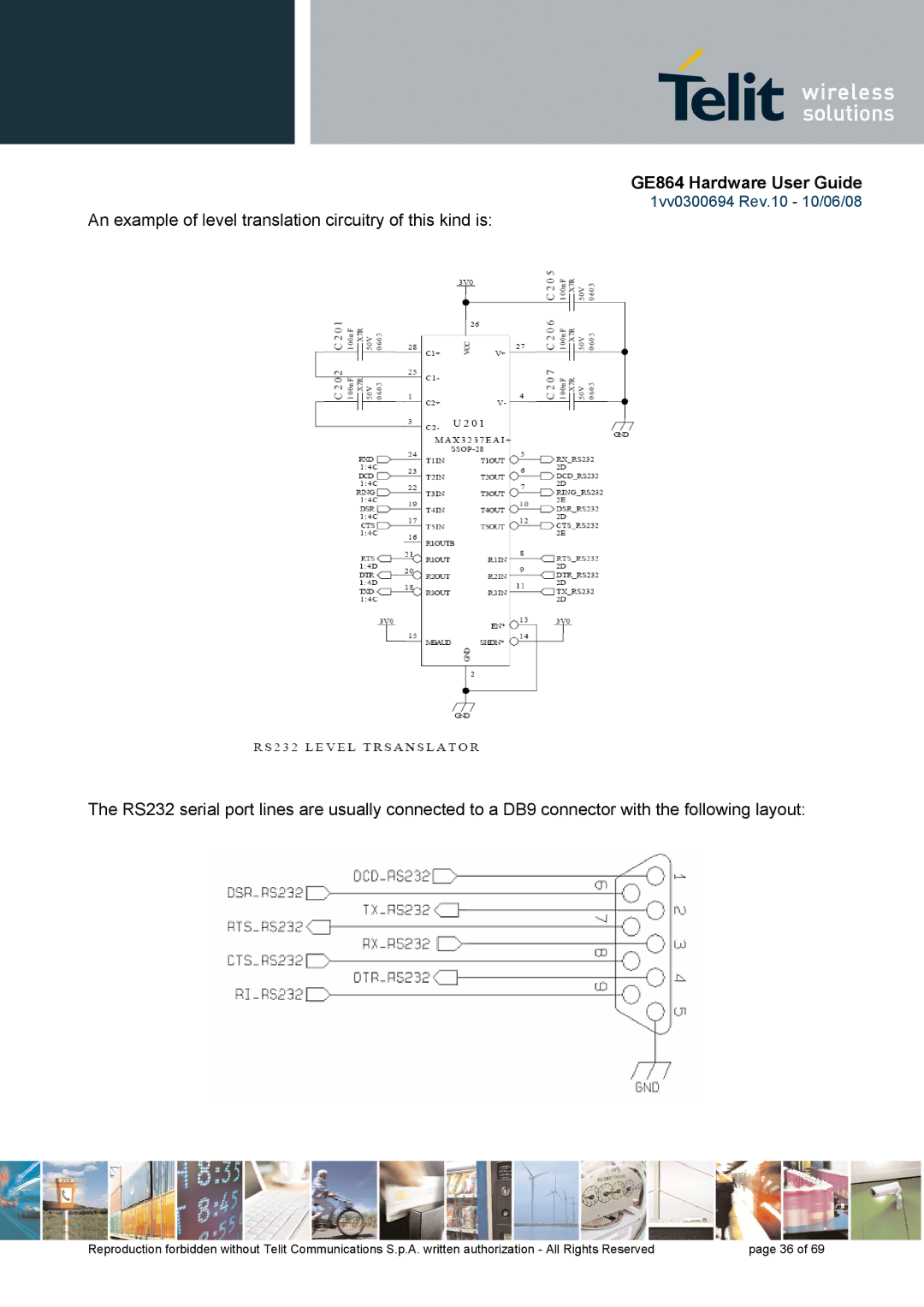 Telit Wireless Solutions manual GE864 Hardware User Guide 