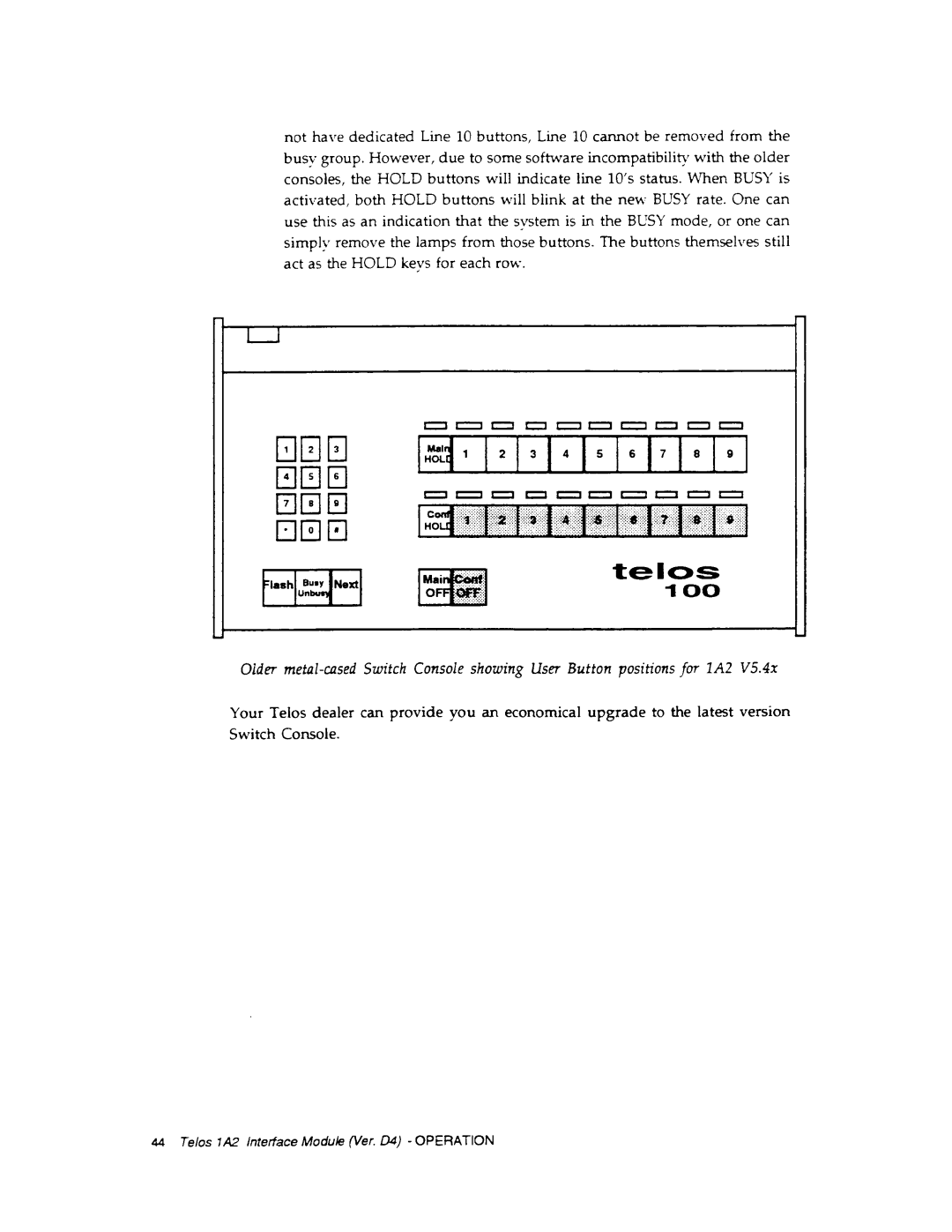 Telos 1A2 manual 