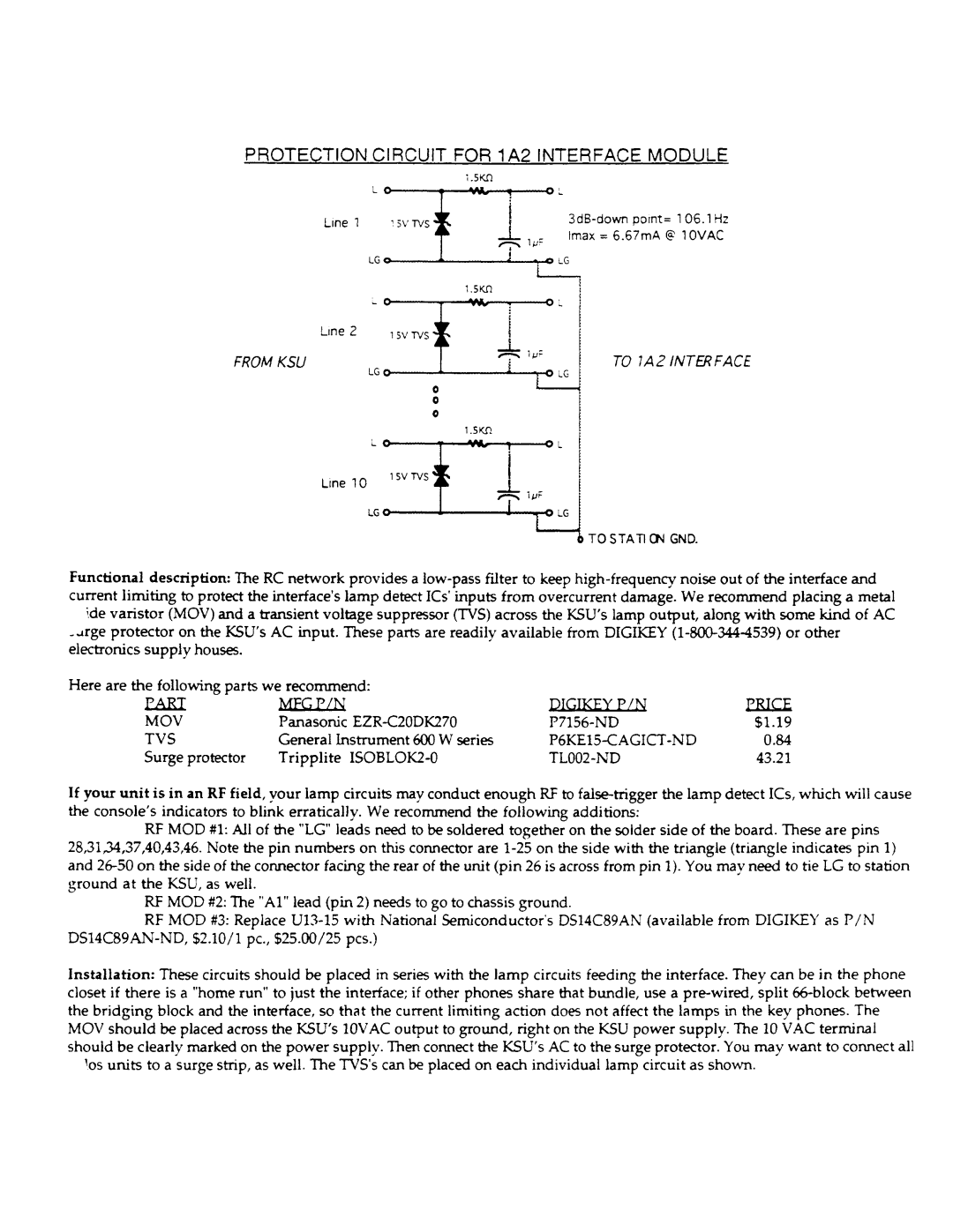 Telos 1A2 manual 