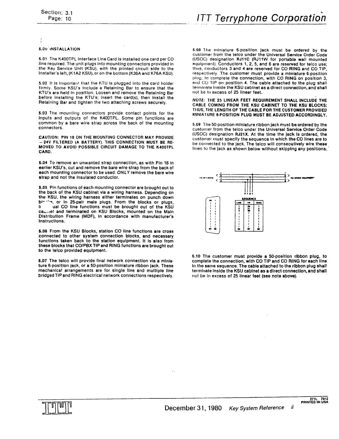 Telos 1A2 manual 