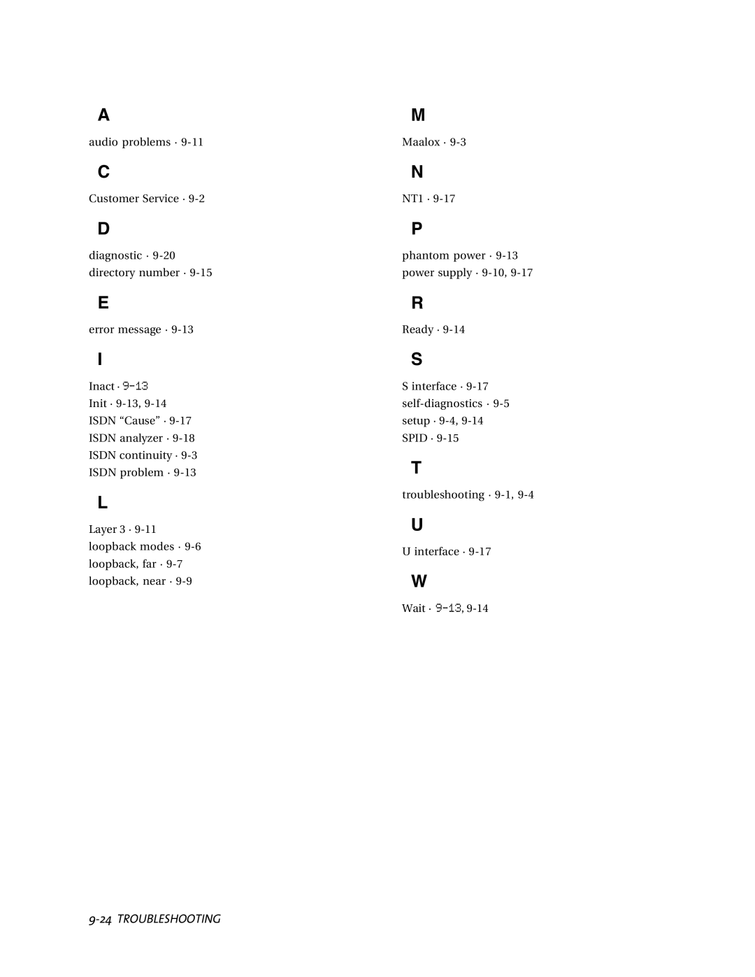 Telos ZephyrExpress user manual Troubleshooting 