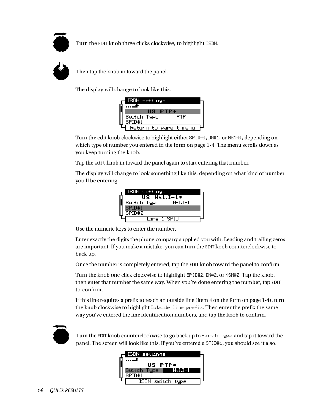 Telos ZephyrExpress user manual Quick Results 