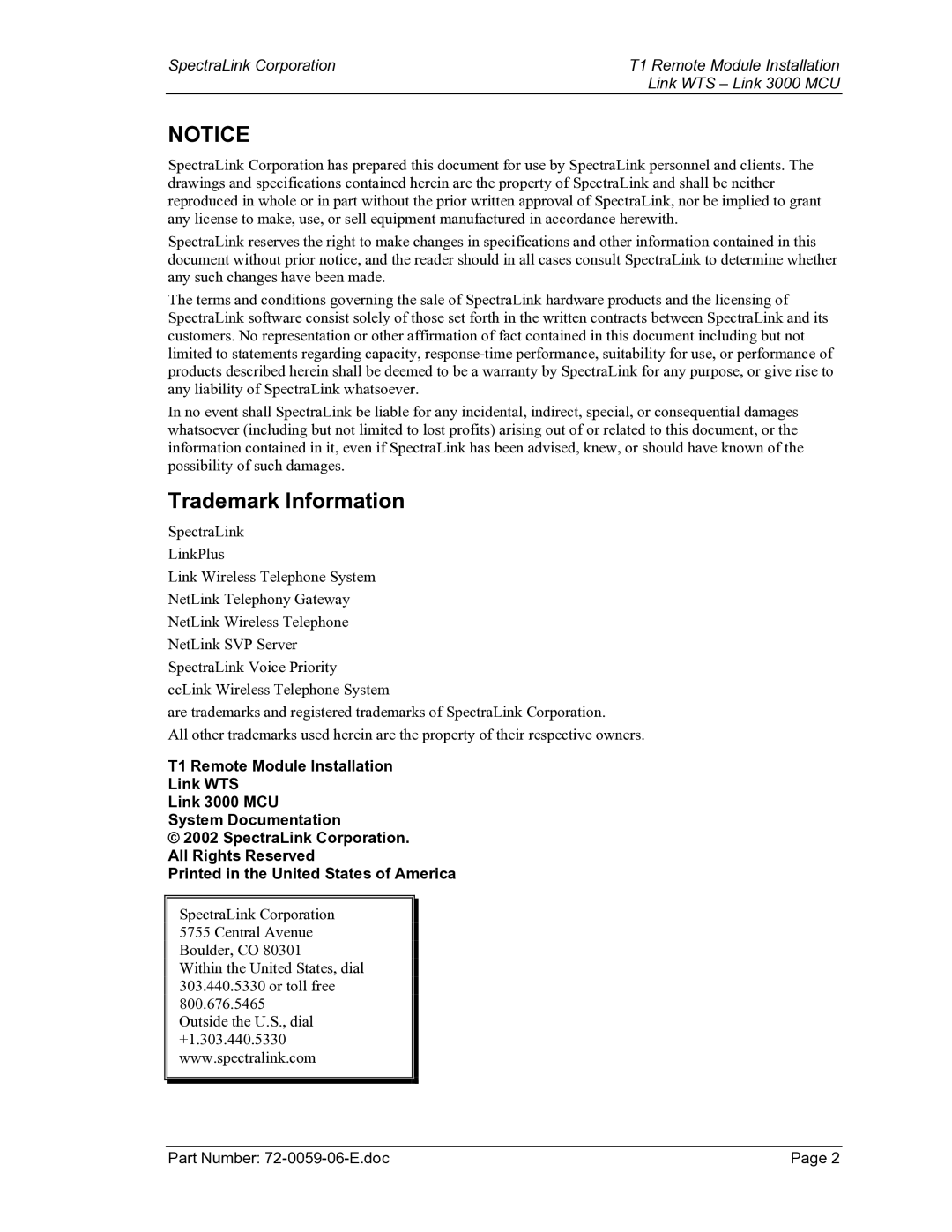 Texas Instruments 3000 MCU manual Trademark Information 