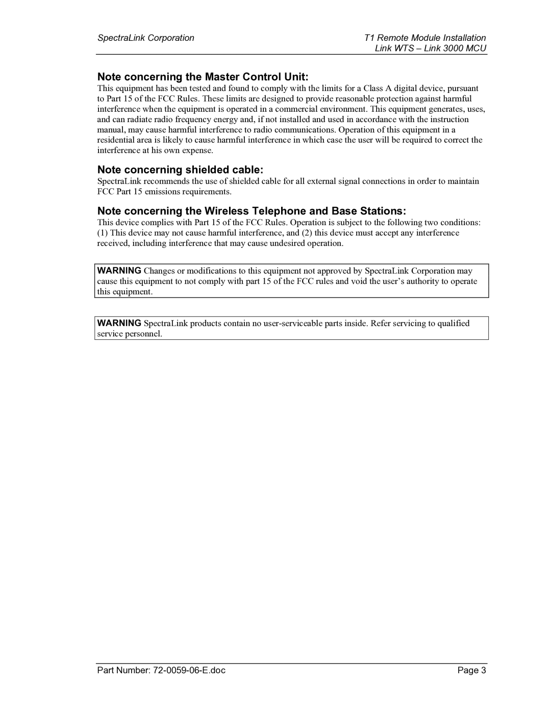 Texas Instruments 3000 MCU manual Part Number 72-0059-06-E.doc 