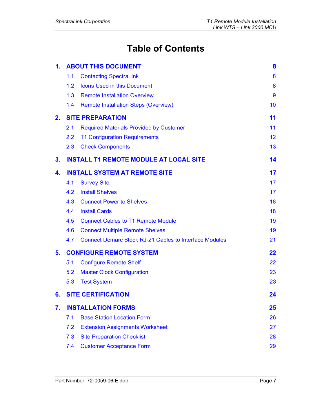 Texas Instruments 3000 MCU manual Table of Contents 