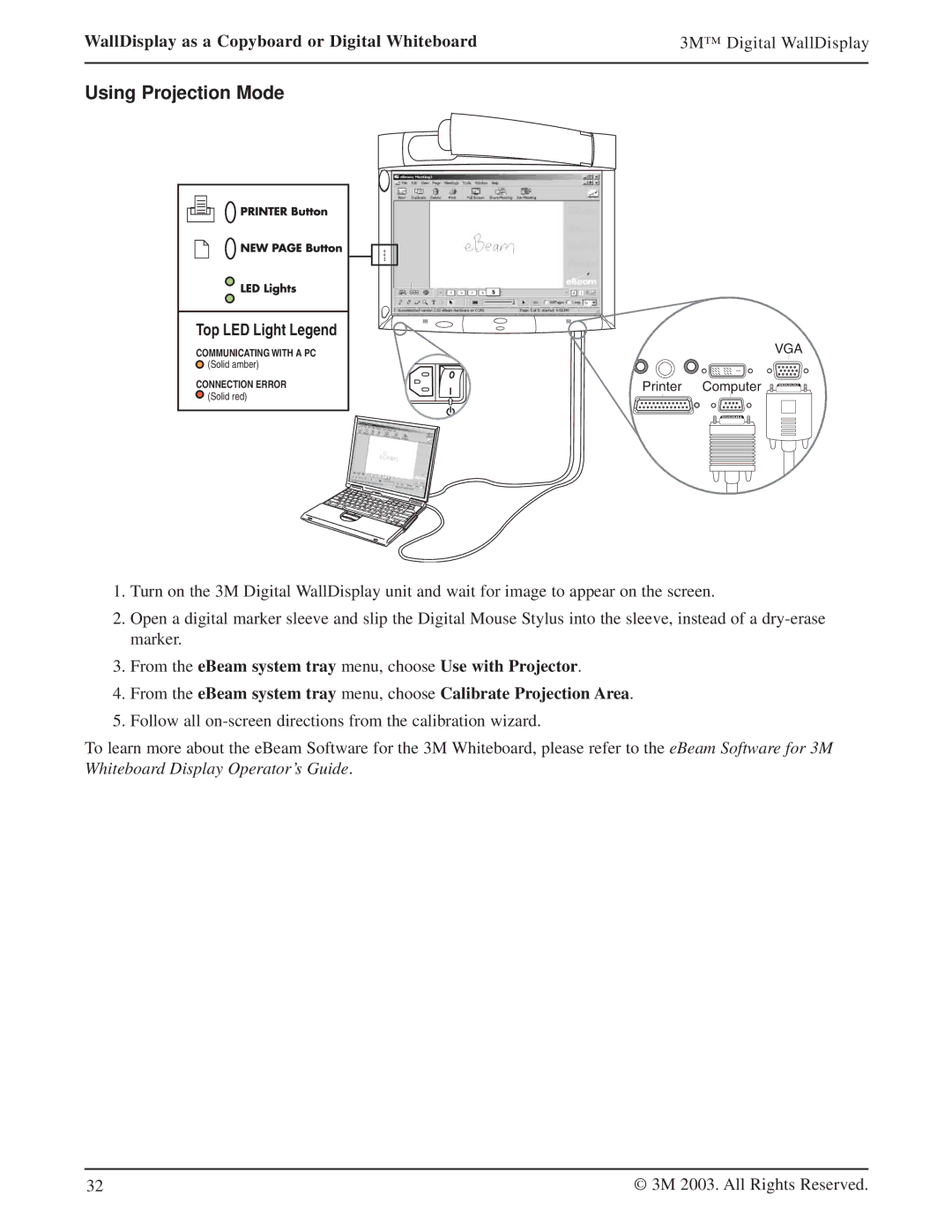 Texas Instruments 8100CB, 8200IW, 8200IC manual Using Projection Mode 