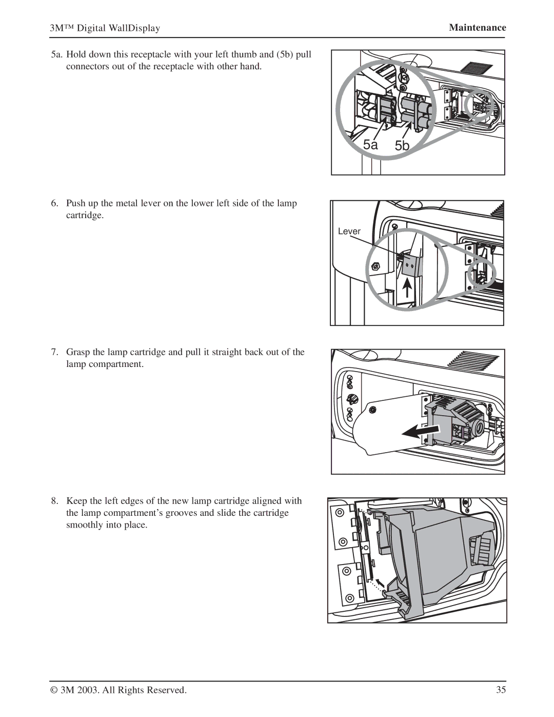 Texas Instruments 8100CB, 8200IW, 8200IC manual Maintenance 