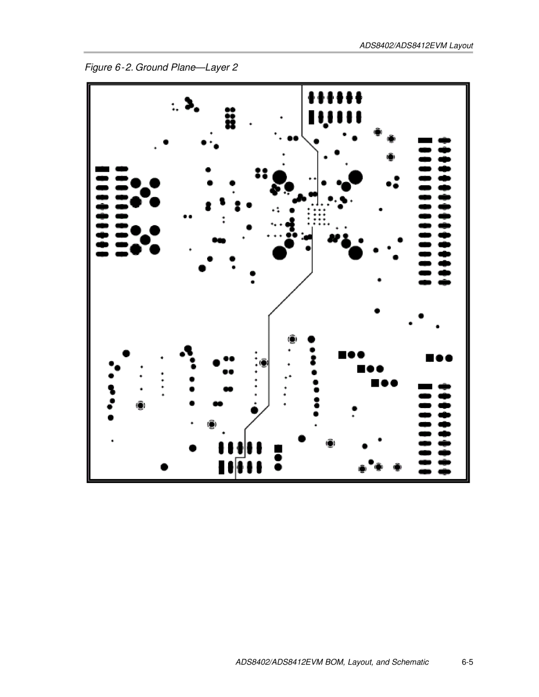 Texas Instruments ADS8402 EVM, ADS8412 EVM manual Ground Plane-Layer 