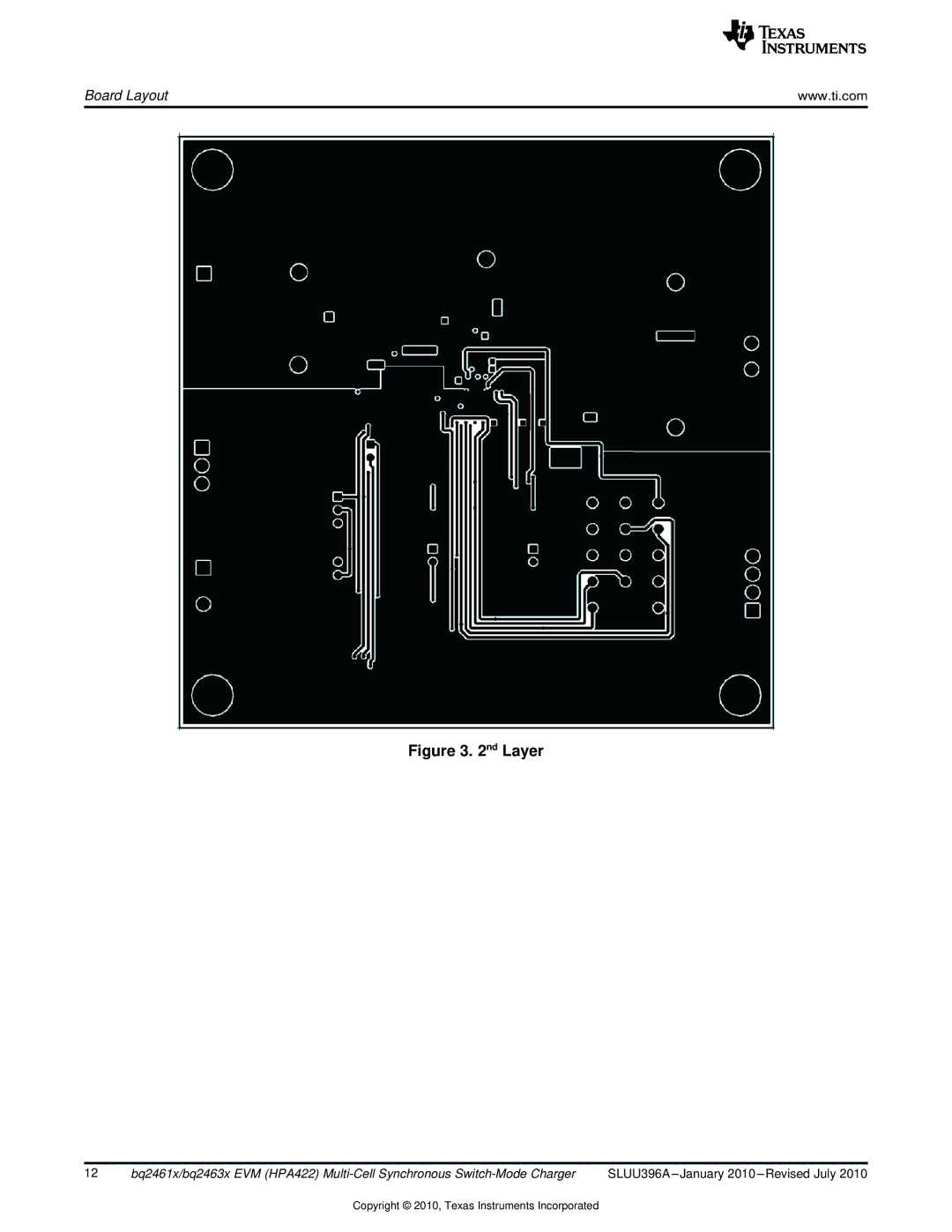 Texas Instruments BQ2463X EVM, BQ2461X manual Nd Layer 